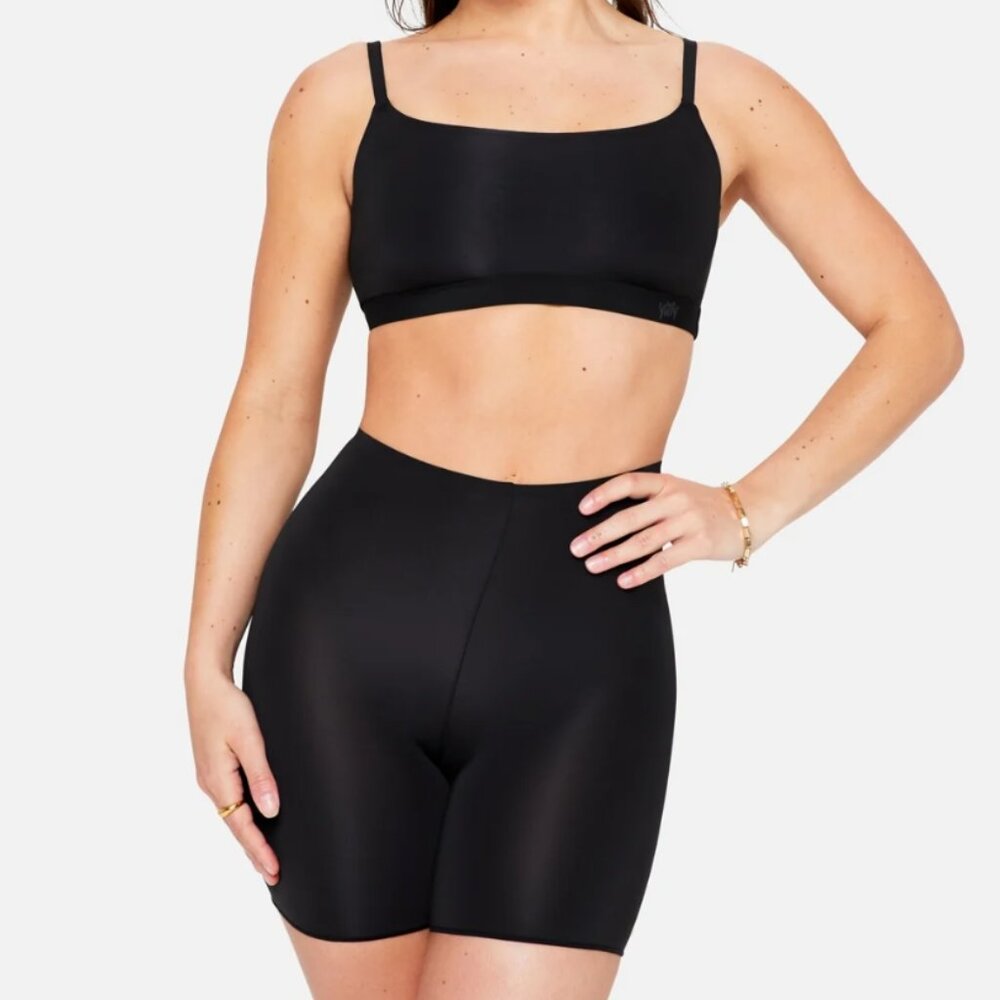 YITTY BLACK Smoothed Reality High Waist Boxer Brief SIZE XL